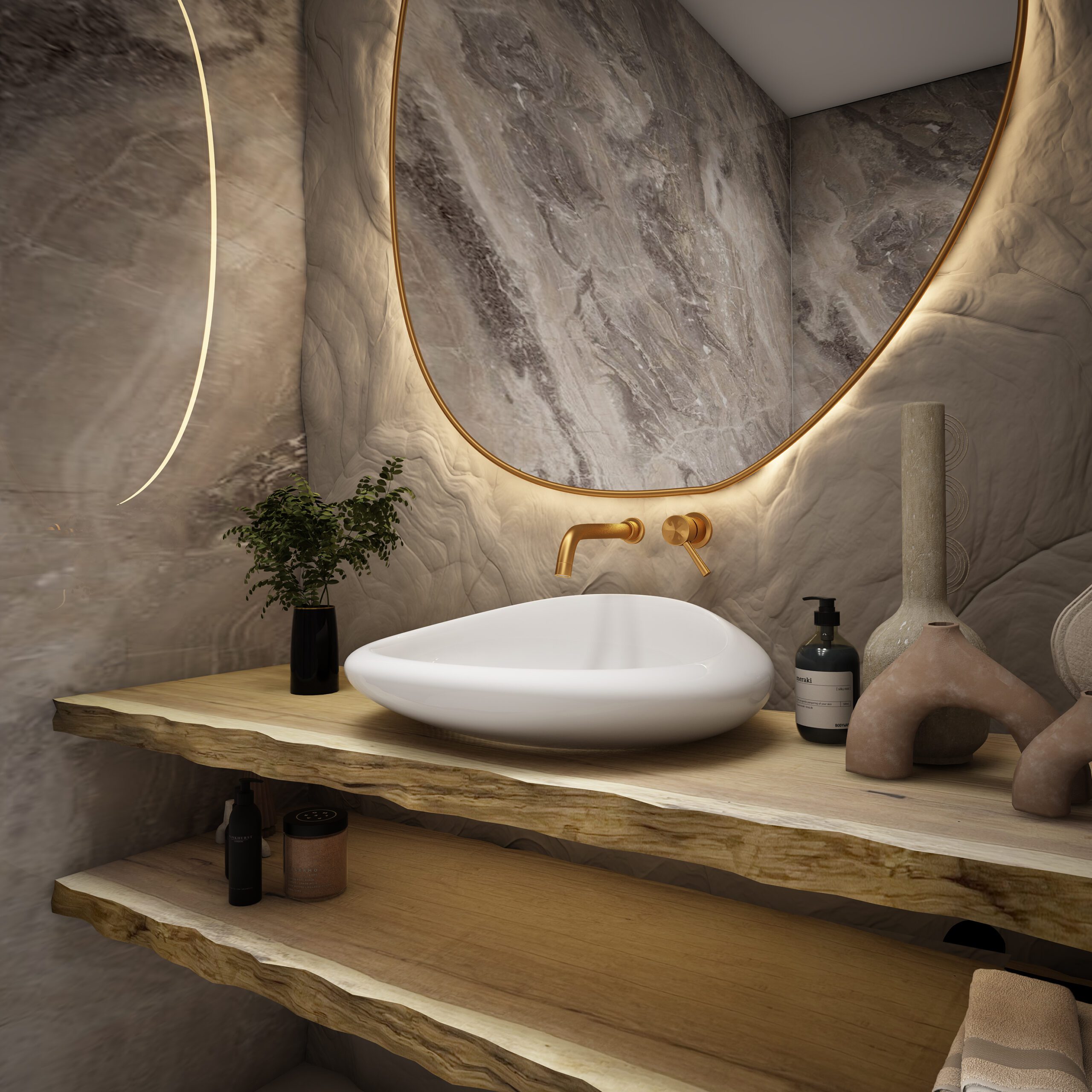 VANITY COUNTER - MANSONIA